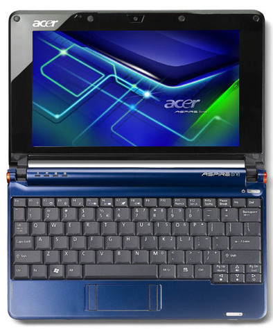 Acer Aspire One A110-Ab Blauw is nooit meer leverbaar