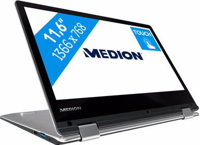 Medion Akoya E2215T 32GB Silver Azerty is nooit meer leverbaar