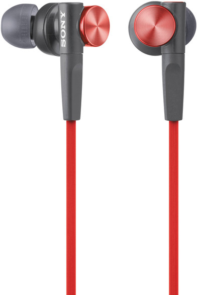 Sony MDR-XB50AP Rood is nooit meer leverbaar