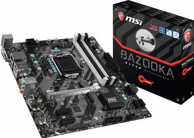 MSI B250M BAZOOKA is nooit meer leverbaar