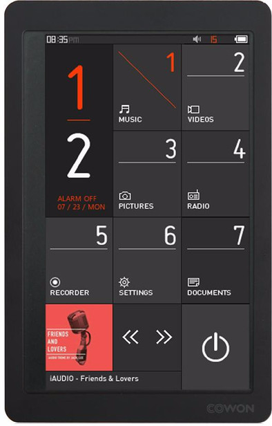 Le produit Cowon X9 8 Go Noir ne sera plus jamais disponible