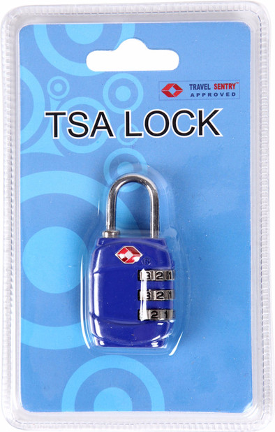 Adventure Bags TSA Slot Blauw is nooit meer leverbaar