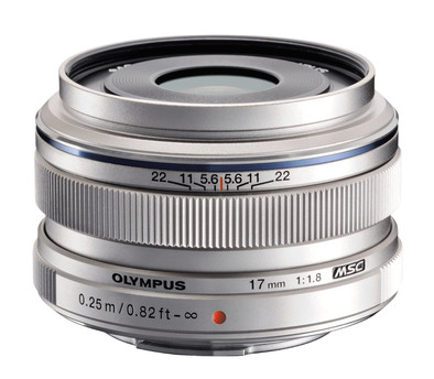 Le produit Olympus M.Zuiko Digital ED 17 mm f/1.8 Argent ne sera plus jamais disponible