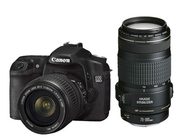 Canon EOS 50D EF-S17-85 IS + EF 70-300 IS Kit is nooit meer leverbaar