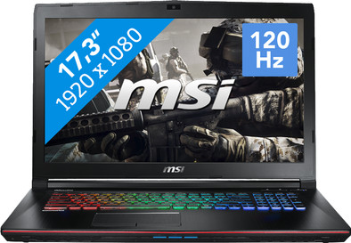 MSI GE72 7RD-054BE Apache Azerty is nooit meer leverbaar