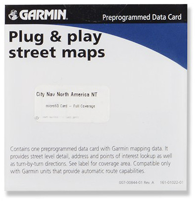 Garmin City Navigator Noord Amerika microSD/SD is nooit meer leverbaar