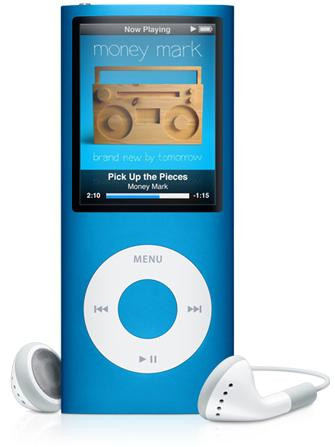 Apple iPod Nano 8 GB Blue (4G) is nooit meer leverbaar