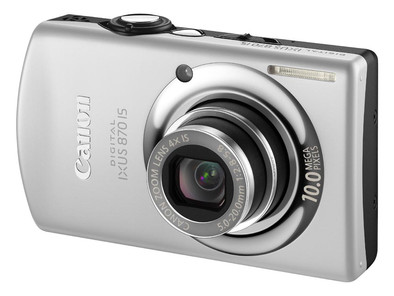 Canon IXUS 870 IS Silver is nooit meer leverbaar