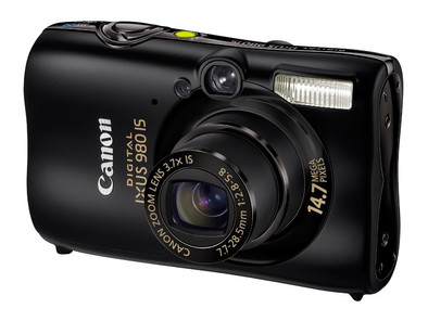 Canon IXUS 980 IS Black is nooit meer leverbaar