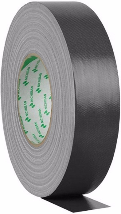 Nichiban Gaffa Tape Zwart 50 m Lang, 50 mm Breed is nooit meer leverbaar