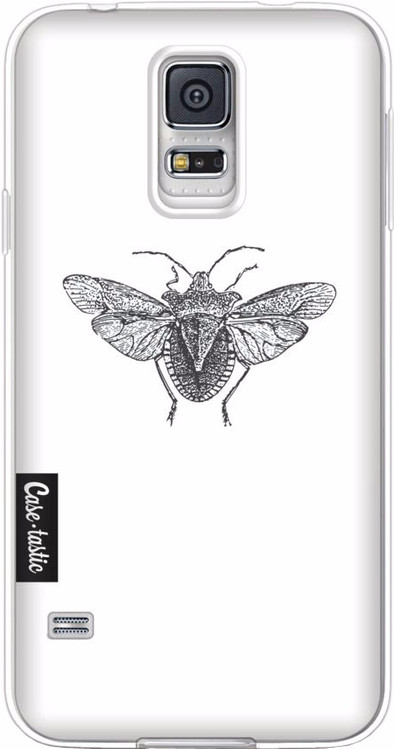 Casetastic Softcover Samsung Galaxy S5/S5 Neo The Drawn Moth is nooit meer leverbaar