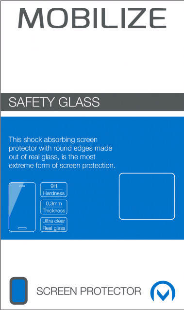Mobilize Safety Glass HTC U Ultra Screenprotector Glas is nooit meer leverbaar