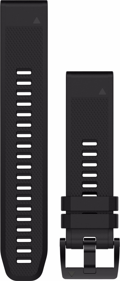 Garmin QuickFit 22mm Rubber Horlogeband Zwart is nooit meer leverbaar
