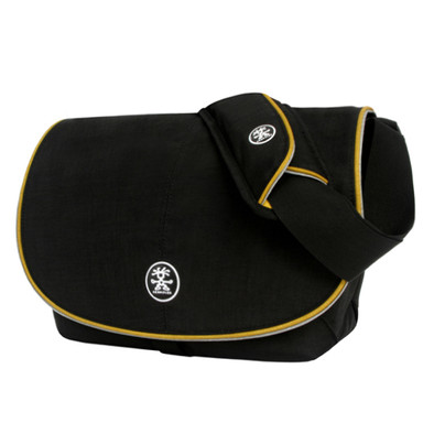 Crumpler Muffin Top 7500 Black &amp; Mustard is nooit meer leverbaar
