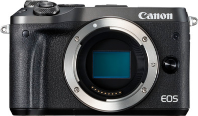 Canon EOS M6 Body Zwart is nooit meer leverbaar