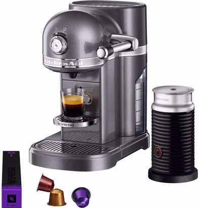 KitchenAid Nespresso and Aeroccino 5KES0504 Tin Gray is no longer available