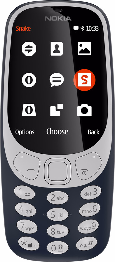 Nokia 3310 (2017) Blauw is nooit meer leverbaar