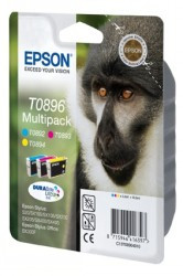Epson T0896 CMY Ink Cartridge Multi Pack is nooit meer leverbaar