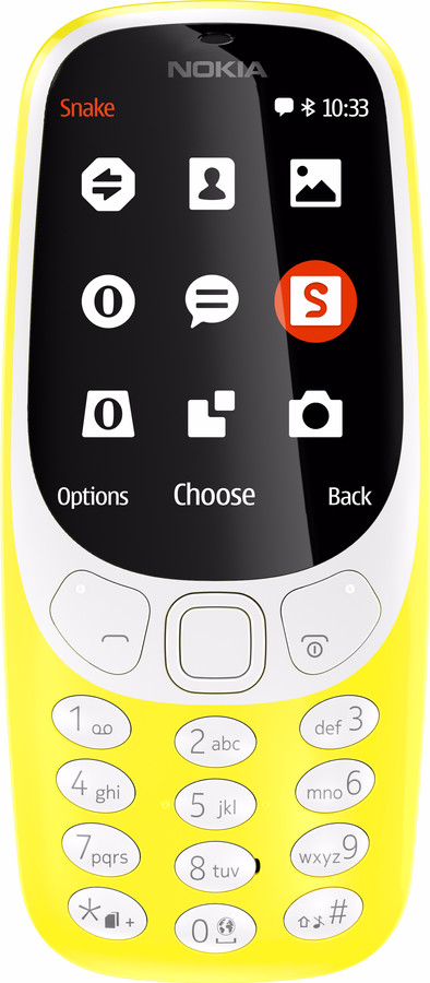 Nokia 3310 (2017) Geel is nooit meer leverbaar