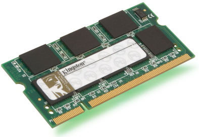Kingston Laptopgeheugen 2 GB DDR2-800 is nooit meer leverbaar