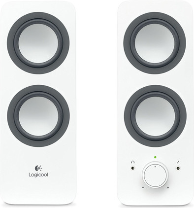 Logitech Z200 Multimedia 2.0 Speakers Wit is nooit meer leverbaar