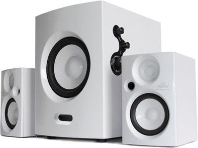 JungleRex Bluetooth Speakerset AF-2121BT White is nooit meer leverbaar