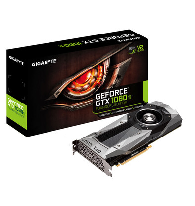 Le produit Gigabyte GeForce GTX 1080 Ti Founders Edition ne sera plus jamais disponible