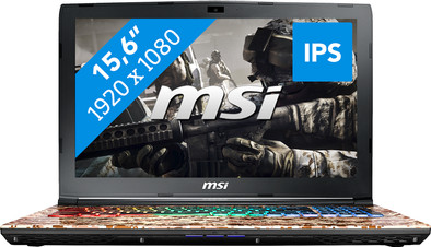 MSI GE62VR 7RF-635NL Camo Squad is nooit meer leverbaar