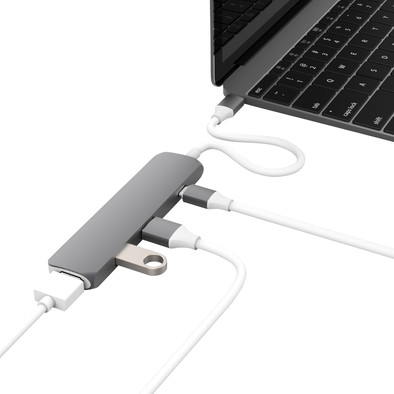 Hyper USB-C Adapter Kit with HDMI Gray USB 3.1 is no longer available