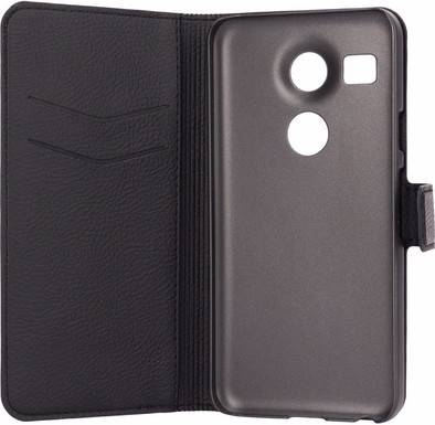 Xqisit Slim Wallet Case LG Nexus 5X Zwart is nooit meer leverbaar