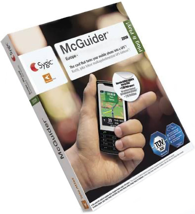 Tele Atlas McGuider Mobile Navigation Europe 2009 on DVD is nooit meer leverbaar