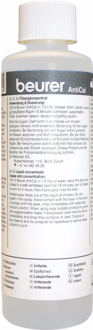 Beurer Antikalk voor LW110 200 ml is nooit meer leverbaar