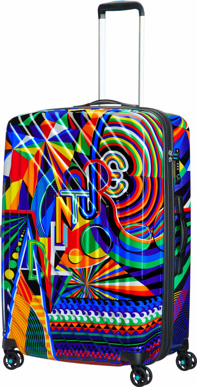 Le produit American Tourister Summer Fun Valise Spinner Extensible 66 cm Funky ne sera plus jamais disponible