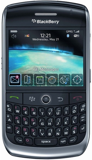 BlackBerry Curve 8900 AZERTY is nooit meer leverbaar
