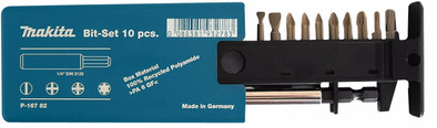 Makita Bitset 10-delig bitset/ Pz/Sl/Ph/T is nooit meer leverbaar