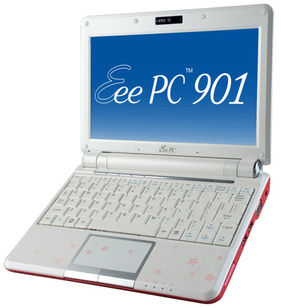 Asus Eee PC 901 Rood is nooit meer leverbaar