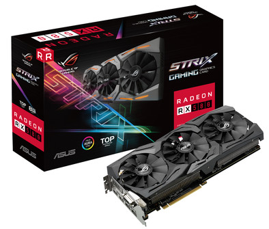 Le produit Asus ROG STRIX RX580 T8G Gaming ne sera plus jamais disponible