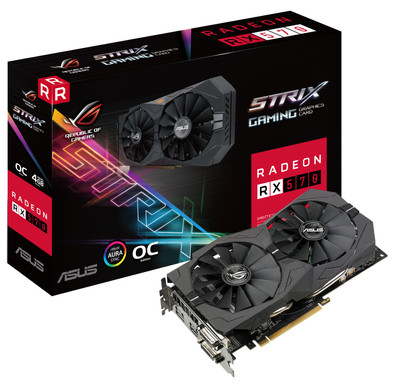 Le produit Asus ROG STRIX RX570 O4G Gaming ne sera plus jamais disponible