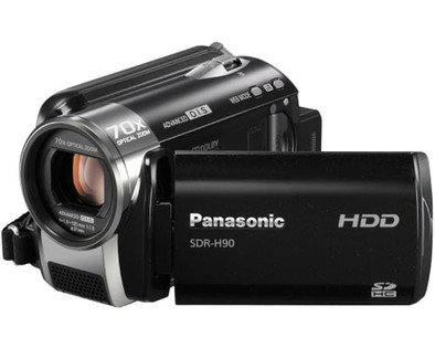 Panasonic SDR-H90 Harddisk Camcorder 80 GB is nooit meer leverbaar