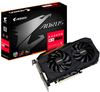 Gigabyte Radeon RX 580 AORUS 8G is nooit meer leverbaar