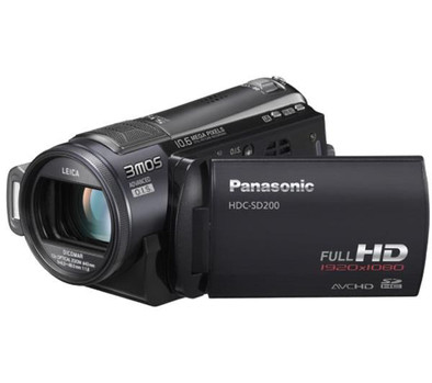 Panasonic HDC-SD200 HD SD Camcorder is nooit meer leverbaar