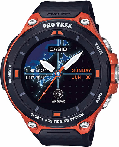 Casio Pro Trek Smart Outdoor Orange is no longer available