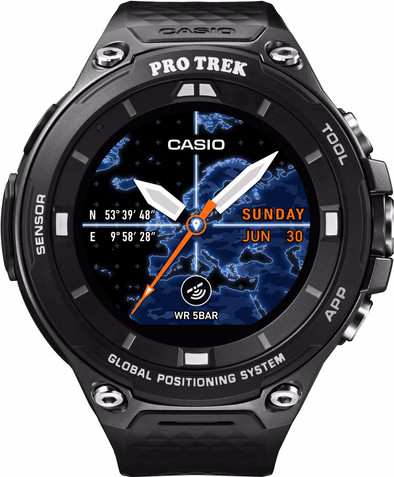 Casio Pro Trek Smart Outdoor Zwart is nooit meer leverbaar