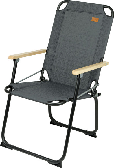 Bo-Camp Urban Outdoor Vouwstoel Brixton Grijs is nooit meer leverbaar