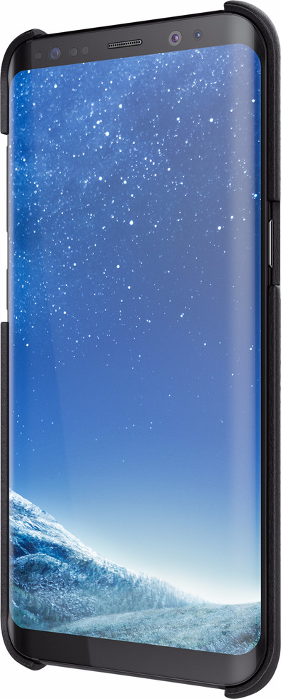 BeHello Card Samsung Galaxy S8 Back Cover Zwart is nooit meer leverbaar