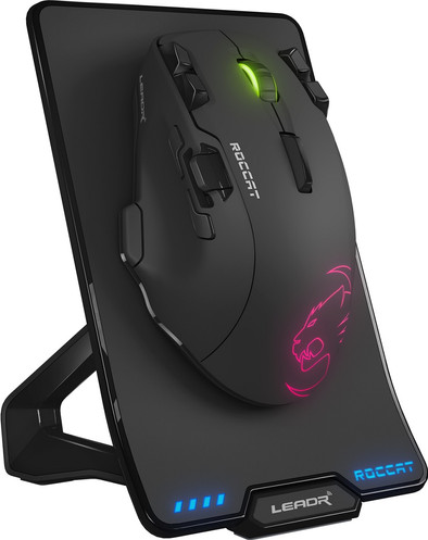 Roccat Leadr Wireless Gaming Muis Zwart is nooit meer leverbaar
