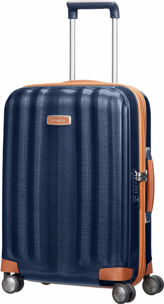 Samsonite Lite-Cube DLX Spinner 55 cm Midnight Blue is nooit meer leverbaar