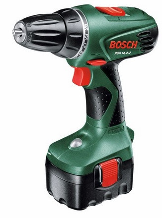 Bosch Accuschroefboormachine PSR 14,4-2 NiCd is nooit meer leverbaar