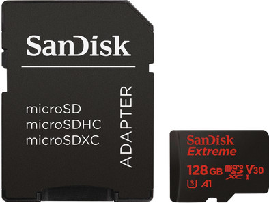 Le produit Sandisk MicroSDXC Extreme 128 Go 100 MB/s CL10 + adaptateur SD ne sera plus jamais disponible