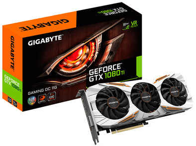 Le produit Gigabyte GeForce GTX 1080 Ti Gaming OC 11G ne sera plus jamais disponible